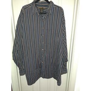 Men's George Foreman 3X Tall Stripped Shirt